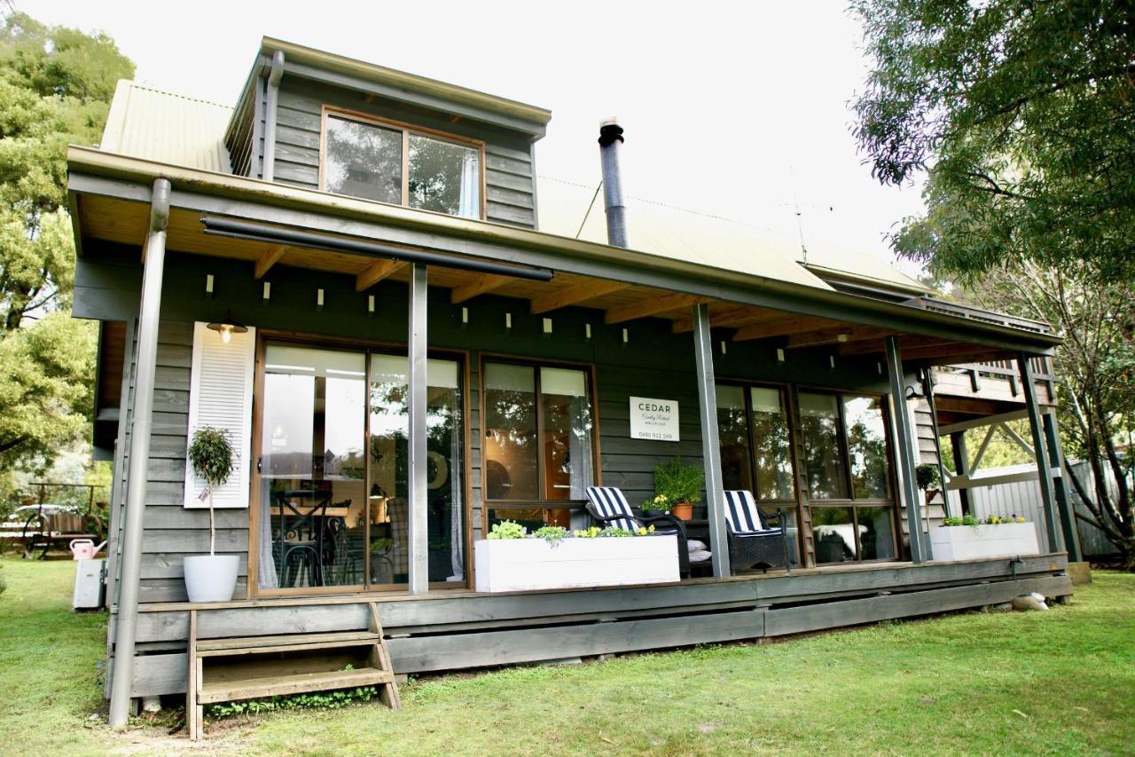 Villa Cedar Country Retreat Halls Gap Exterior foto